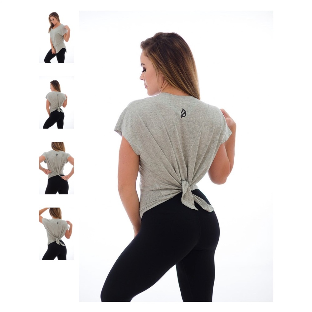 ISO p'tula Jamie tie-up tee XS